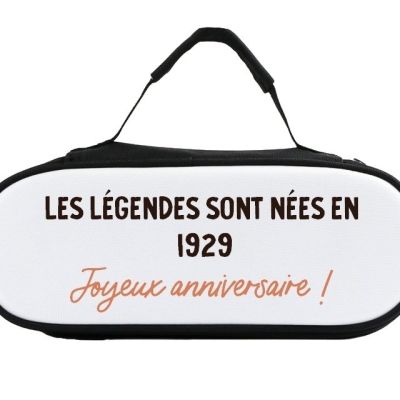 Sacoche de pétanque message générique année 1929