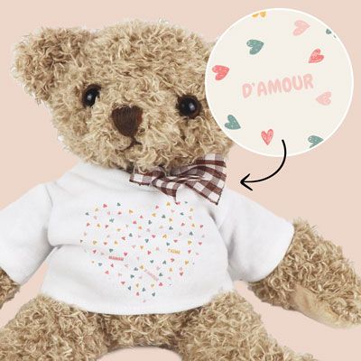 Ourson personnalisé - Message Secret