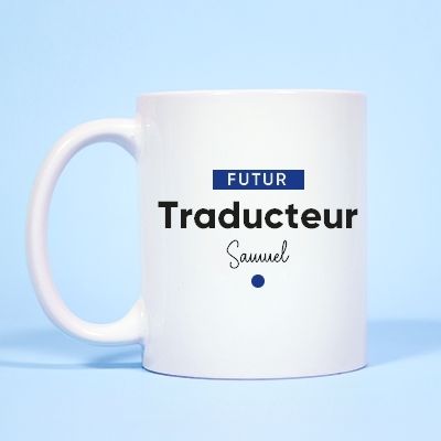 Mug personnalisé - Futur traducteur