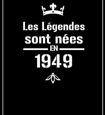 Affiche légendes année 1949