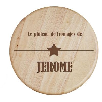 Set à fromage personnalisé pour un Jerome