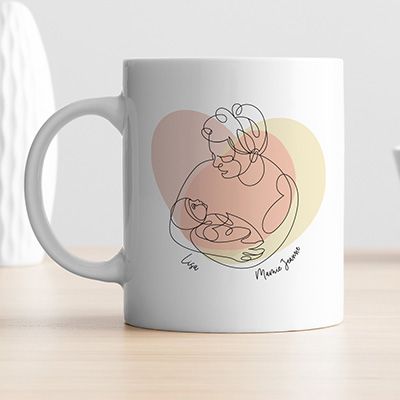 Mug personnalisé - Première Fête des Grands-mères