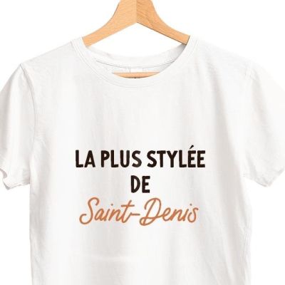 T-shirt femme personnalisé Saint-Denis