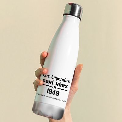 Gourde personnalisée - Les Légendes sont nées en 1949