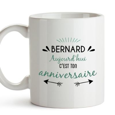 Mug personnalisé pour un Bernard