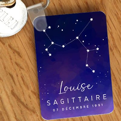 Porte-clés personnalisé Constellation - Sagittaire