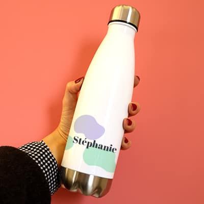Gourde isotherme en inox personnalisable - Tâches