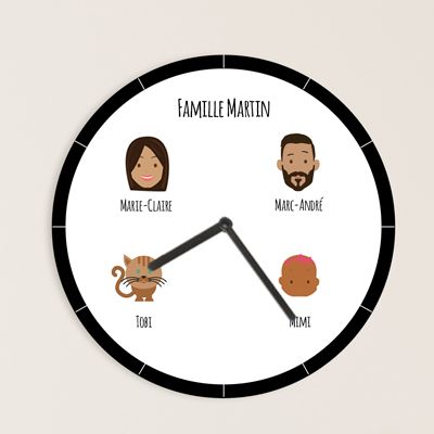 Horloge Family  Circus