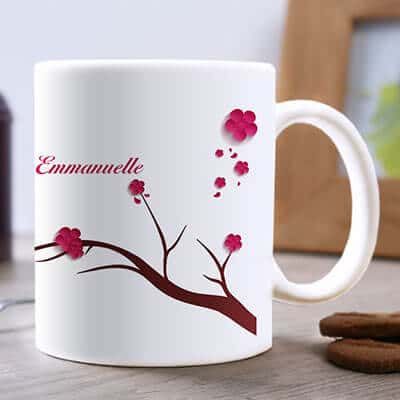 Mug personnalisé message - Printemps
