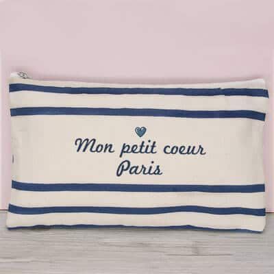 Trousse marinière personnalisable