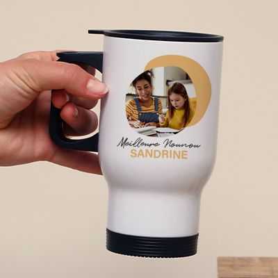 Mug isotherme personnalisé Photo et Message