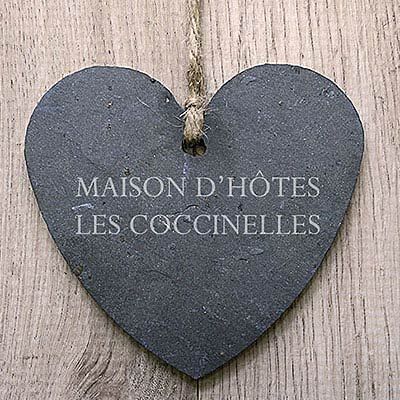 Coeur Ardoise à suspendre