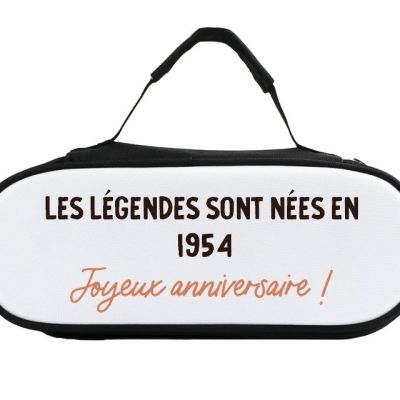 Sacoche de pétanque message générique année 1954