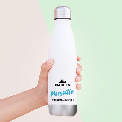 Gourde isotherme personnalisable - Made In Marseille