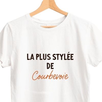 T-shirt femme personnalisé Courbevoie