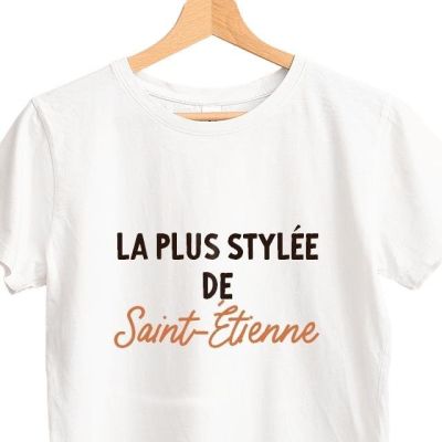 T-shirt femme personnalisé Saint-Étienne