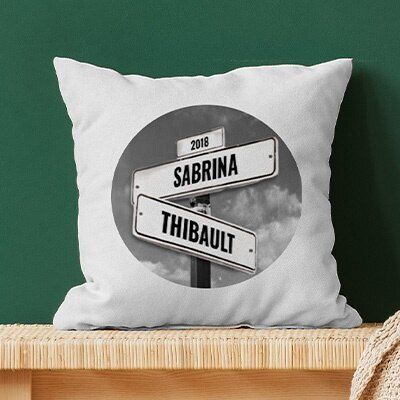 Coussin personnalisé - Destination NYC