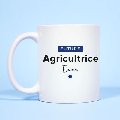 Mug personnalisé - Future agricultrice