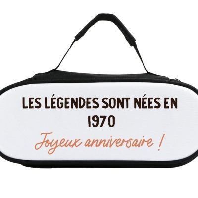 sacoche de pétanque message générique homme né en 1970