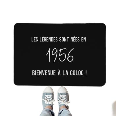 paillasson message homme né en 1956