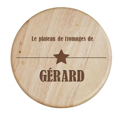 Set à fromage personnalisé pour un Gérard