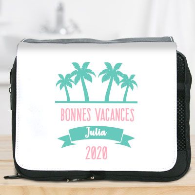 Trousse de toilette personnalisable - Palmier