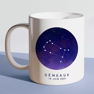 Mug personnalisé Constellation - Gémeaux