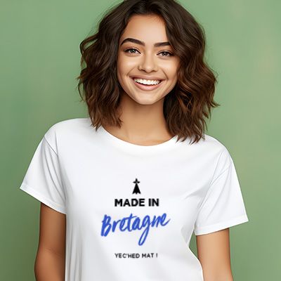 Tee shirt personnalisé femme - Made In Bretagne