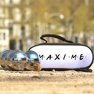 Sacoche de pétanque personnalisée - Bande de potes