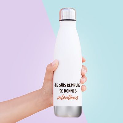 Gourde personnalisée - Message