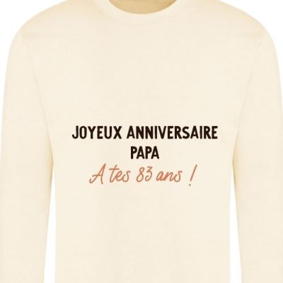 Sweat message papa 83 ans