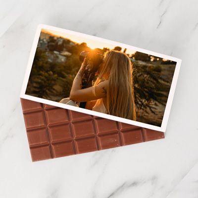 Tablette de chocolat photo