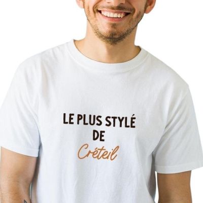 T-shirt homme personnalisé Créteil