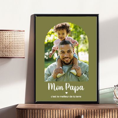 Affiche personnalisée - Instantané d'Amour