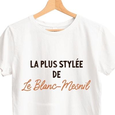 T-shirt femme personnalisé Le Blanc-Mesnil