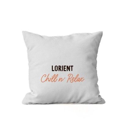 Coussin personnalisé Lorient