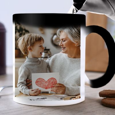Mug magique personnalisé photo