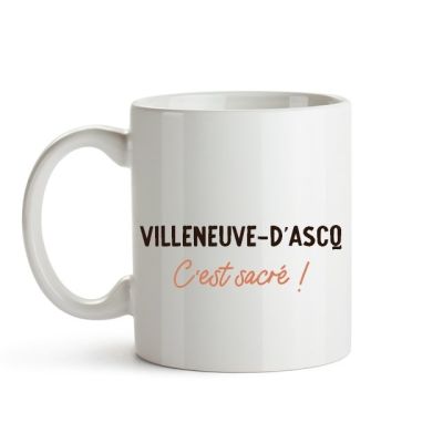 Mug personnalisé Villeneuve-d'Ascq