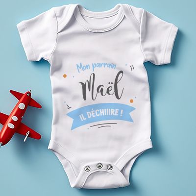 Body bébé personnalisé - Parrain