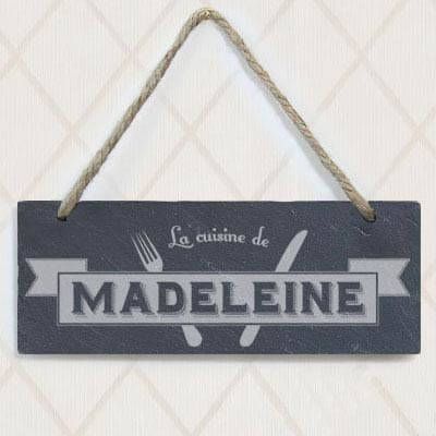 Plaque de porte personnalisée - Cuisine
