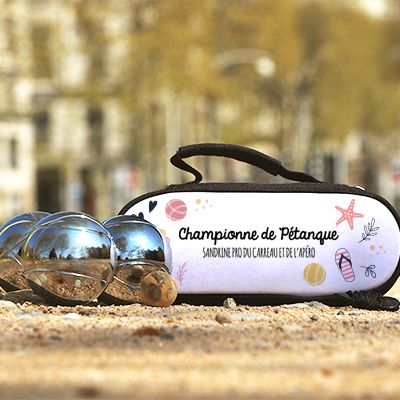 Sacoche petanque sales personnalisable
