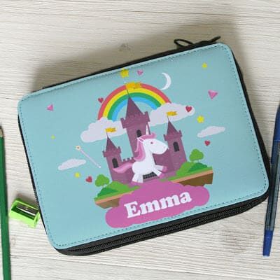 Trousse petite licorne avec fournitures