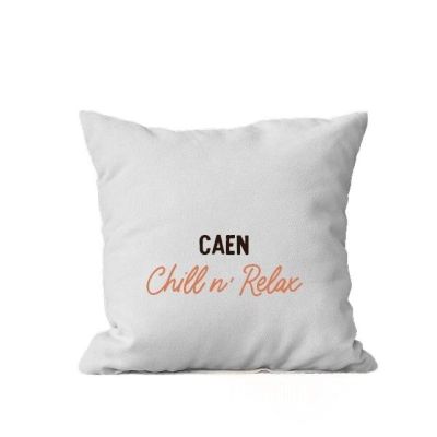 Coussin personnalisé Caen