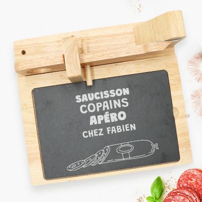 Guillotine à saucisson personnalisée - Apéro
