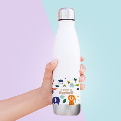 Gourde personnalisée pour enfant - Animaux