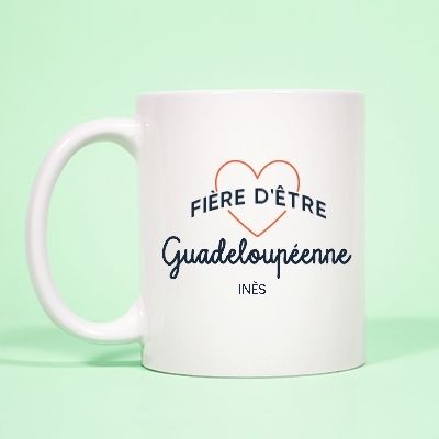 Mug personnalisé - Fière d'être Guadeloupéenne