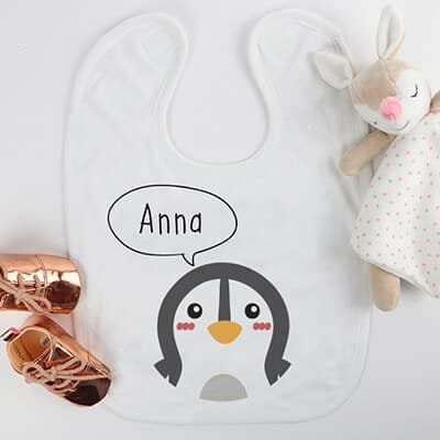 Bavoir bébé Personnalisable - Animaux