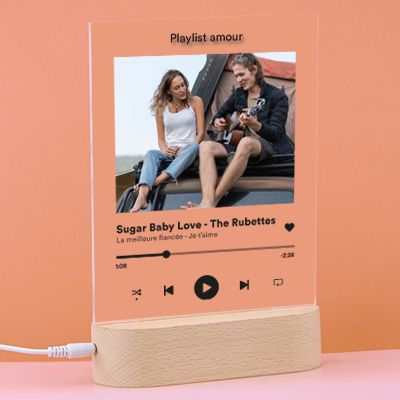 Lampe 3D personnalisée - Spotify