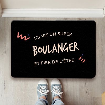 Paillasson personnalisé - Boulanger