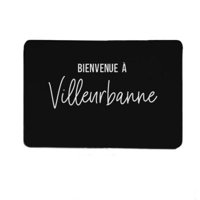 Paillasson personnalisé Villeurbanne